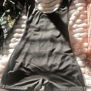 Black Sleeveless Romper